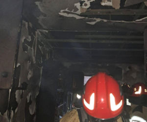 Pożar mieszkania przy ul. Wileńskiej (29.12.2025)