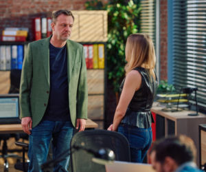 Na Wspólnej odc. 4237. Sandra (Ina Sobala), Krzysztof Smolny (Łukasz Konopka)