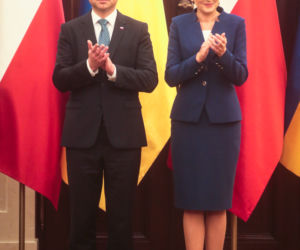 Andrzej Duda i Agata Duda. Taki styl ma para prezydencka