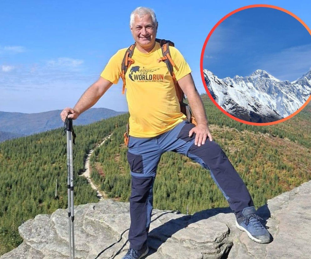 Dwukrotnie wygrał walkę z rakiem. Teraz chce wejść na 8163 m n.p.m.