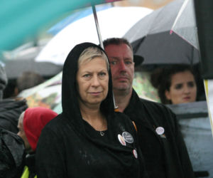 CZARNY PROTEST W WARSZAWIE.