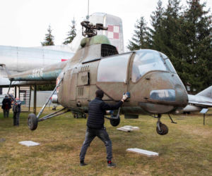 Śmigłowiec SM - 2 nową atrakcją Muzeum im. Orła Białego w Skarżysku
