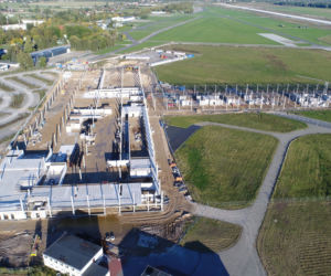 Postępy na budowie lotniska w Radomiu październik
