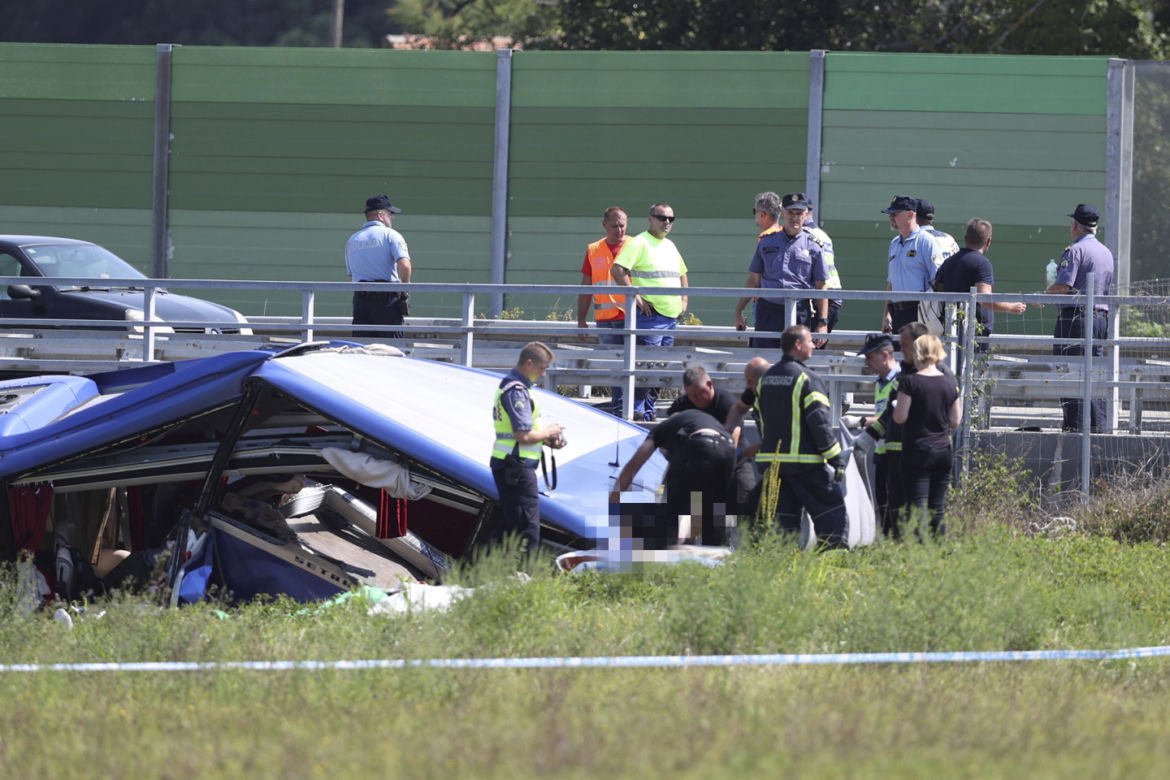 Tragiczny wypadek polskiego autokaru w Chorwacji