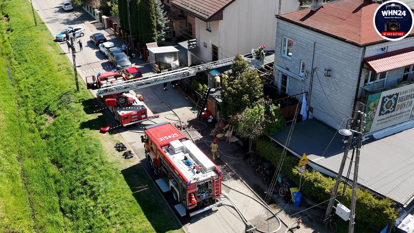 Pożar w bałkańskiej restauracji