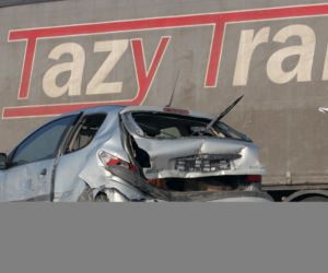 Karambol na autostradzie A4 w Gliwicach