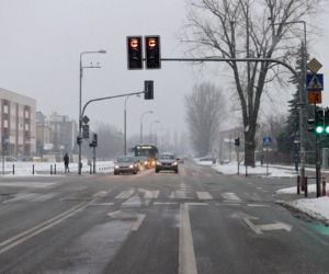 Niebezpieczna sygnalizacja świetlna