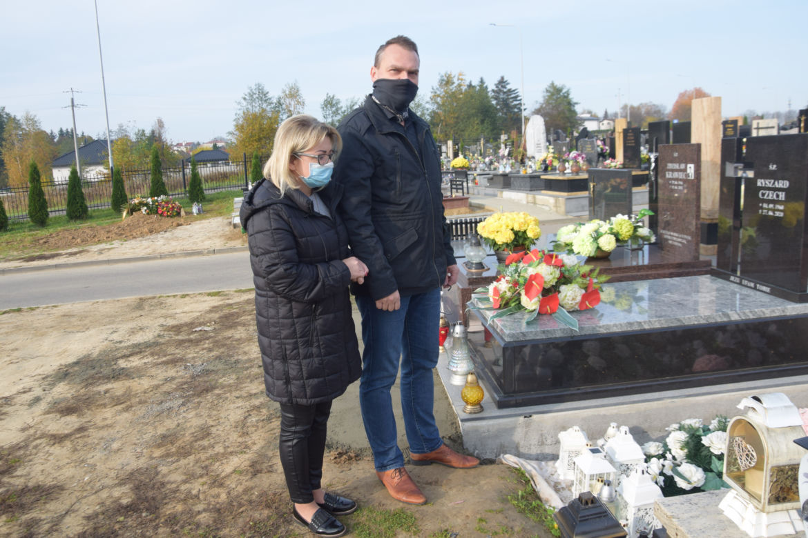 1 listopada mieliśmy pójść na groby z synem nie na jego grób