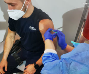 Szczepienie policjantów ze Śląska [ZDJĘCIA]