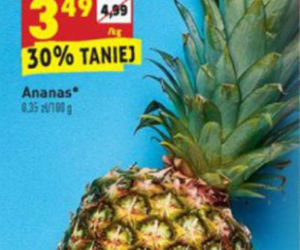 ananas 3,49 zł/kg
