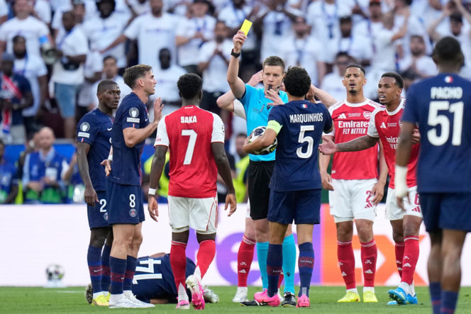 Liga mistrzów. Mecz PSG - Arsenal