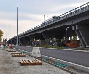 Przebudowa Estakady Pomorskiej - październik 2021