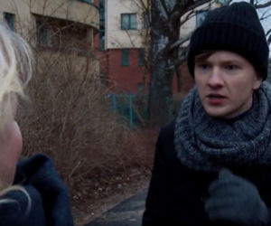 M jak miłość odcinek 1428, Łukasz (Jakub Józefowicz), Marta (Dominika Ostałowska)