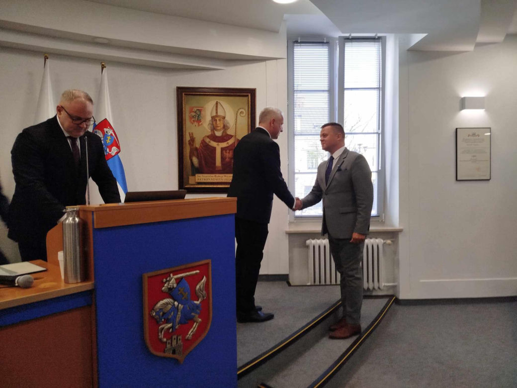 Robert Gryczka był już radnym w poprzedniej kadencji Rady Miasta Siedlce