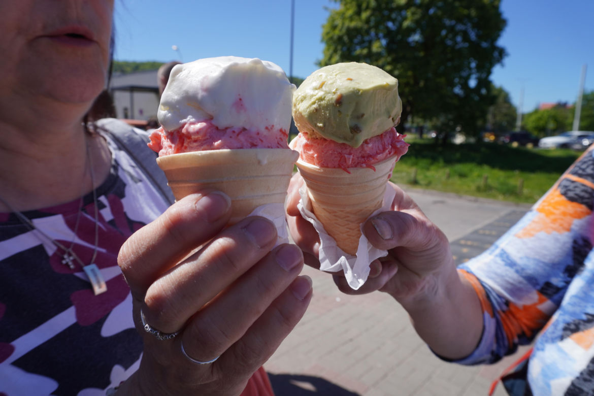 Lody w Gdyni Cisowej