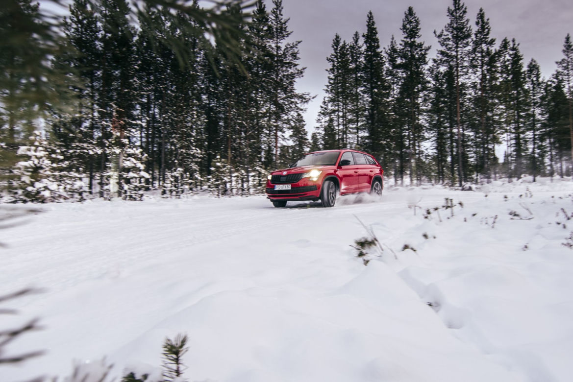 Skoda Arctic Circle Expedition - Laponia, Test World Oy