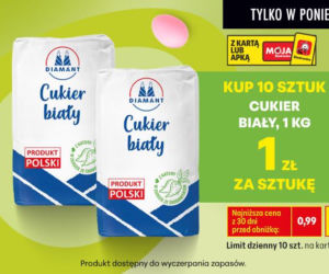 Biedronka szaleje przed Wielkanocą! Cukier i masło za 1 zł, ale tylko dziś