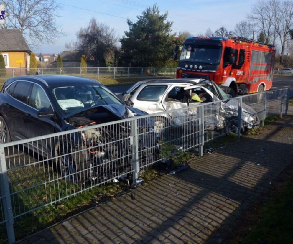 Wypadek w Miączynie