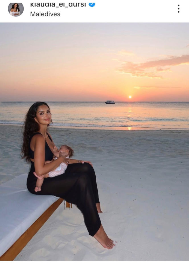 Klaudia El Dursi zapozowała topless. Tak wypoczywała na Malediwach