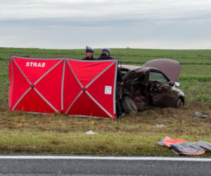 Wypadek na DK 25! Nie żyje jedna osoba [GALERIA]