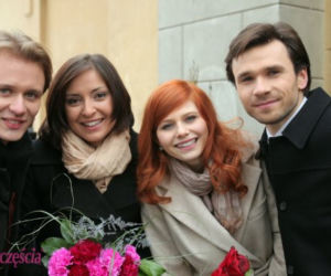 Barwy szczęścia. Iwona (Izabela Zwierzyńska), Alek (Krzysztof Wach)