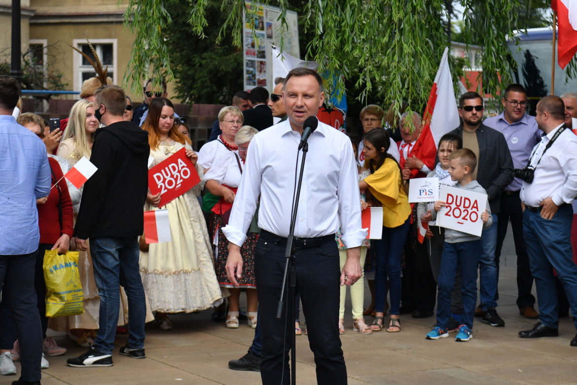 Prezydent Andrzej Duda w Drawsku Pomorskim