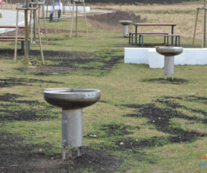 Nowy park w Olsztynie. Są ławeczki, miejsca do grillowania, plac zabaw [ZDJĘCIA]