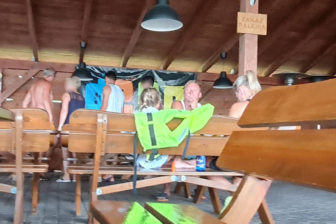 Kamil Glik na wakacjach na Mazurach