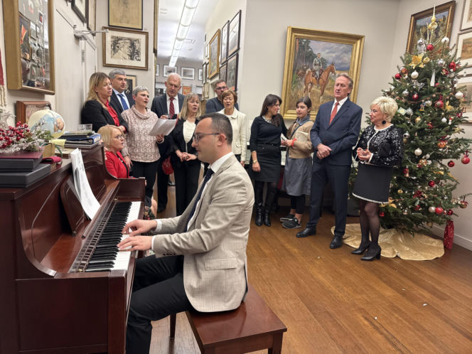 Spotkanie opłatkowe w Instytucie Józefa Piłsudskiego w Ameryce 2025