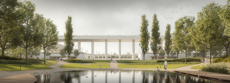Hala sportowa i główny stadion warszawskiej Skry