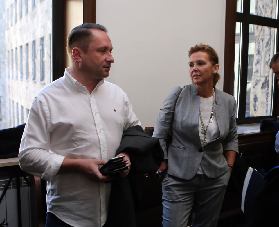 Kamil Durczok z byłą żoną Marianną