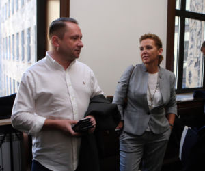 Kamil Durczok z byłą żoną Marianną