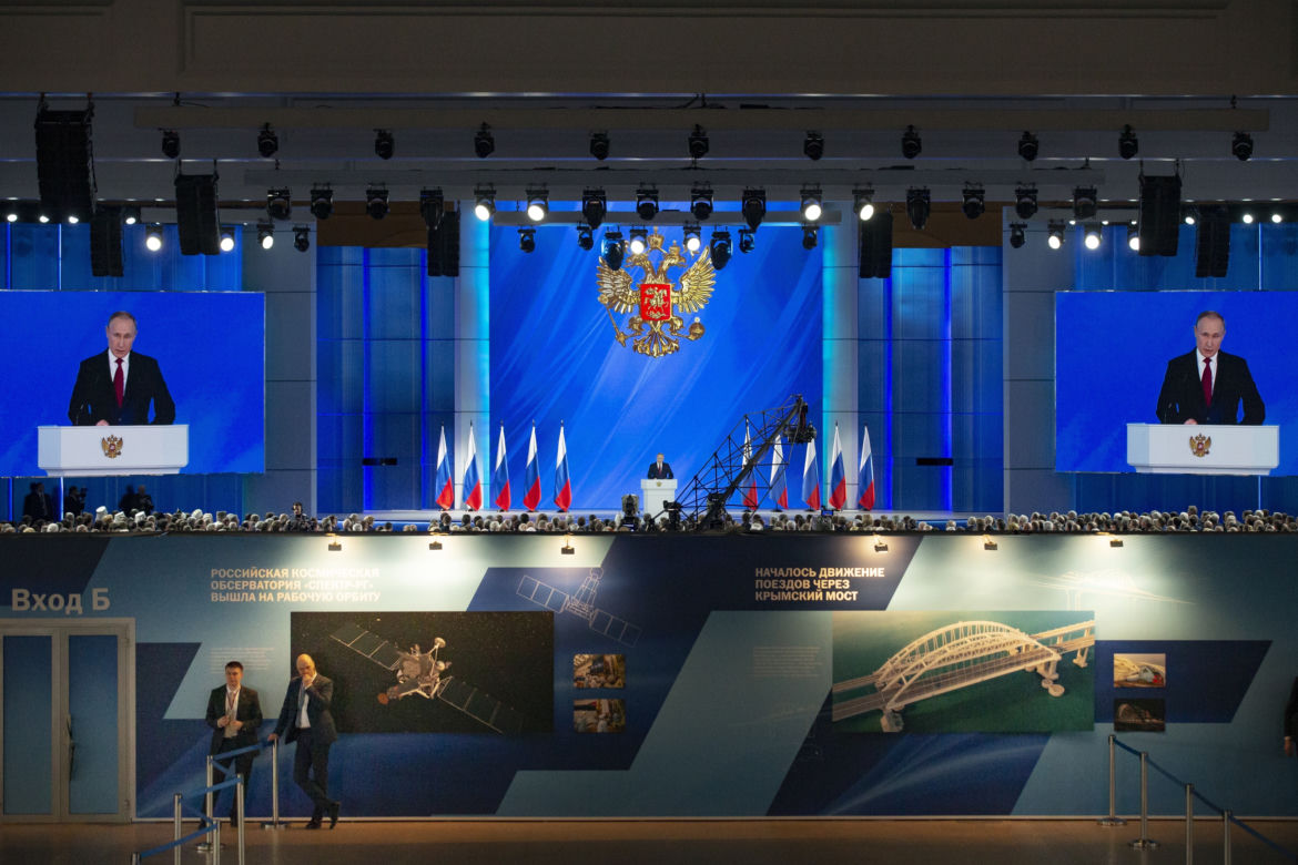 Putin chce rządzić do końca życia
