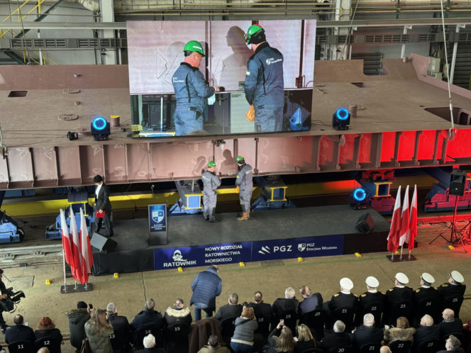 Budowa Ratownika ruszyła na dobre. Nowoczesny okręt wzmocni Marynarkę Wojenną