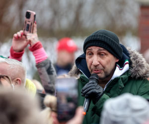 Miał być protest milczenia, doszło do awantury. Gorąco pod schroniskiem w Bytomiu
