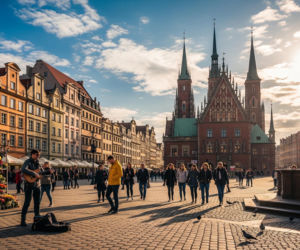 Słoneczny poranek we Wrocławiu, ale to złudzenie. Czy lato wróci na jeden dzień 10 marca 2026?