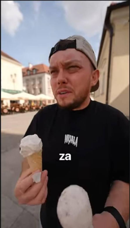 Książulo zjadł lody o smaku... kebaba. Tak je ocenił: "Chory pomysł" 