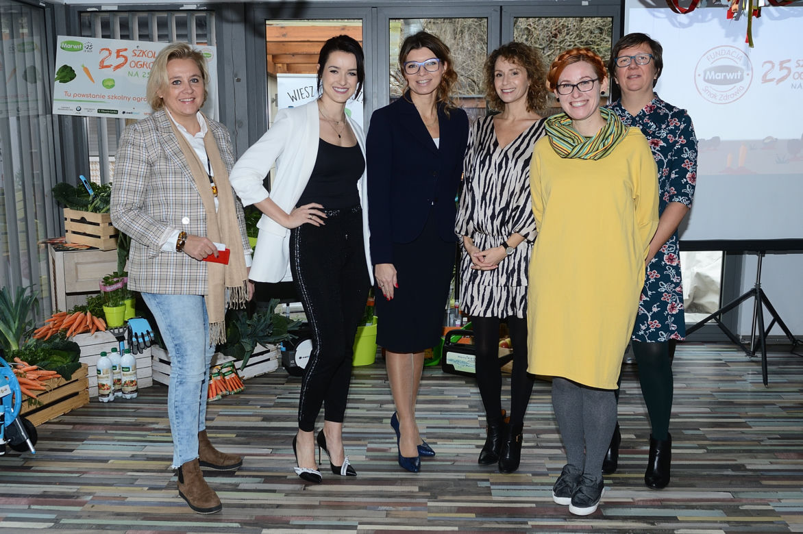 Monika Mrozowska i Ewa Szabatin wsparły projekt edukacyjny