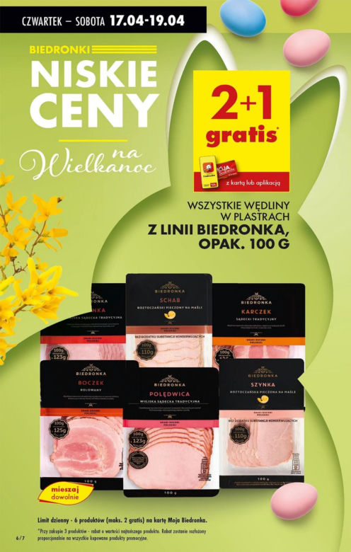 Wielkanocne promocje w Biedronce