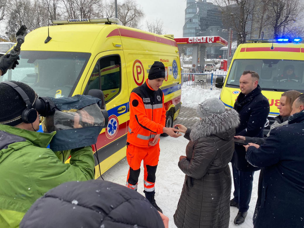 Warszawa: Mazowsze z nowymi karetkami