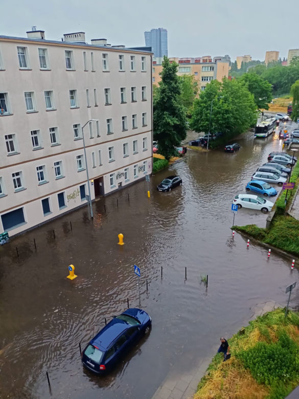 Szczecin po nawałnicy. 01.07.2022