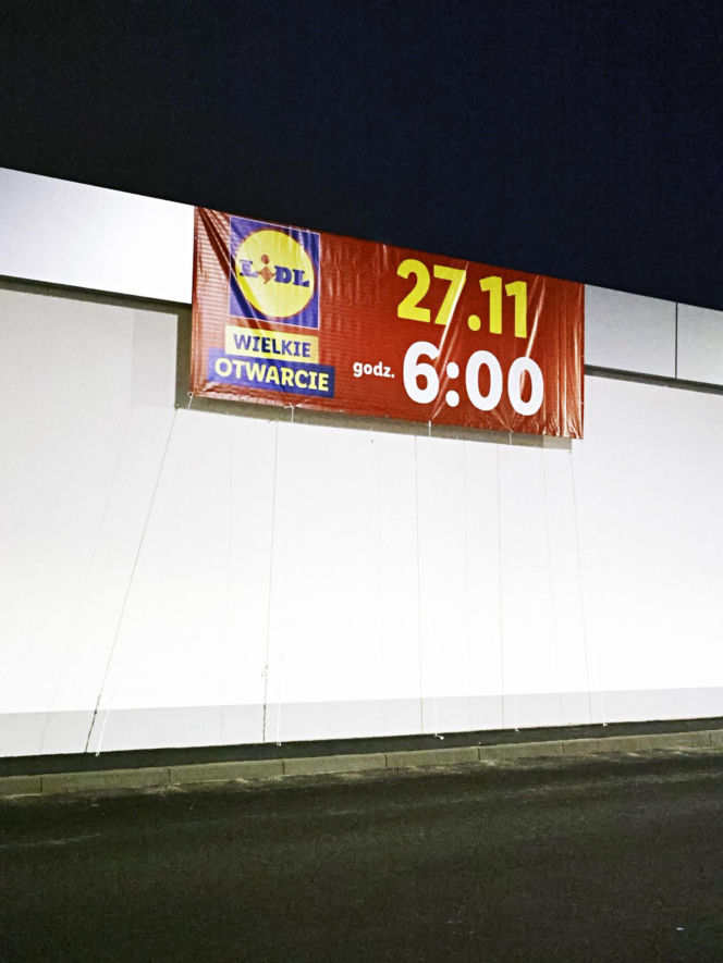 Wielkie otwarcie 52. Lidla w Warszawie