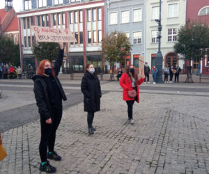 Protest w Grudziądzu