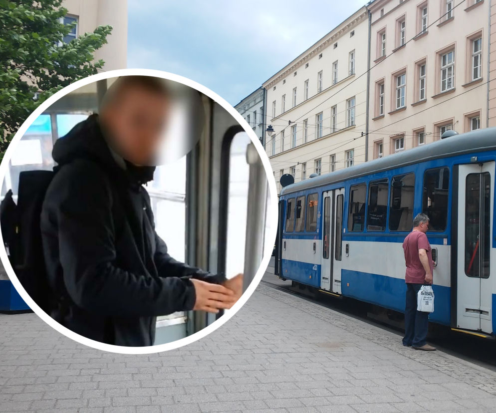 Kraków: Zwrócił uwagę pasażerowi w tramwaju i został pobity. Policja zatrzymała sprawcę!