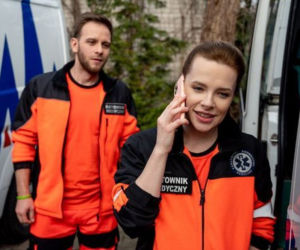 Na sygnale. Basia Wszołek (Anna Wysocka-Jaworska), Kuba Szczęsny (Wojciech Zygmunt)
