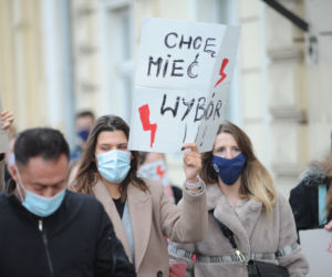 Koszalin: Protest kobiet na ulicach miasta