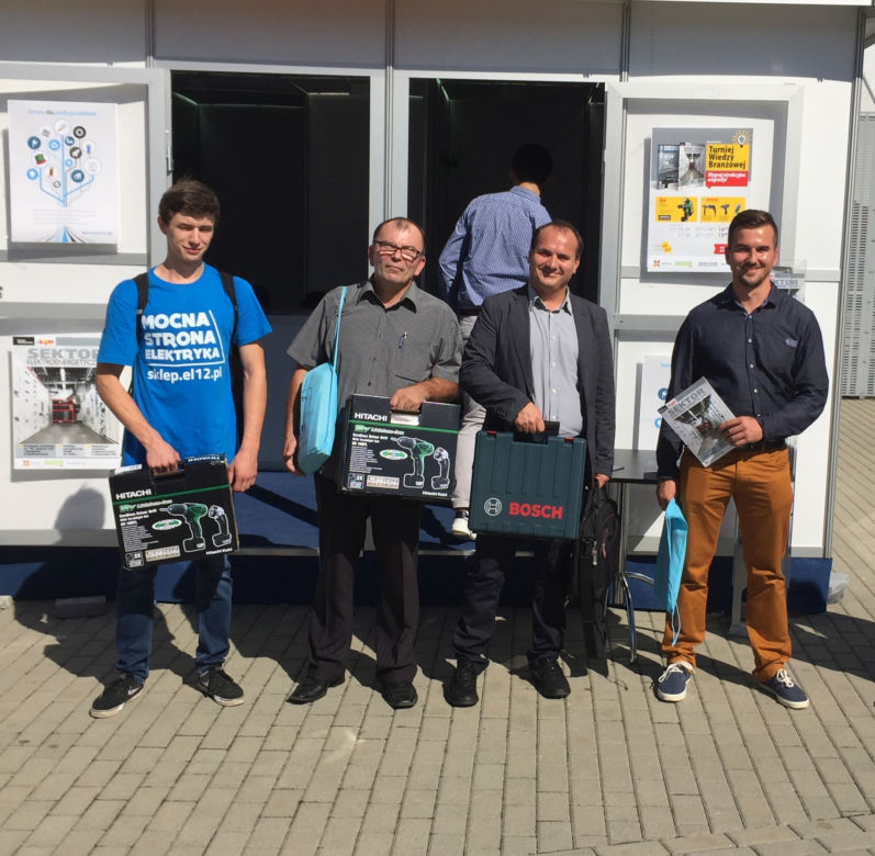 Laureaci III edycji - od lewej: Rafał Wardęga, Paweł Ptak, Marek Maliszewski