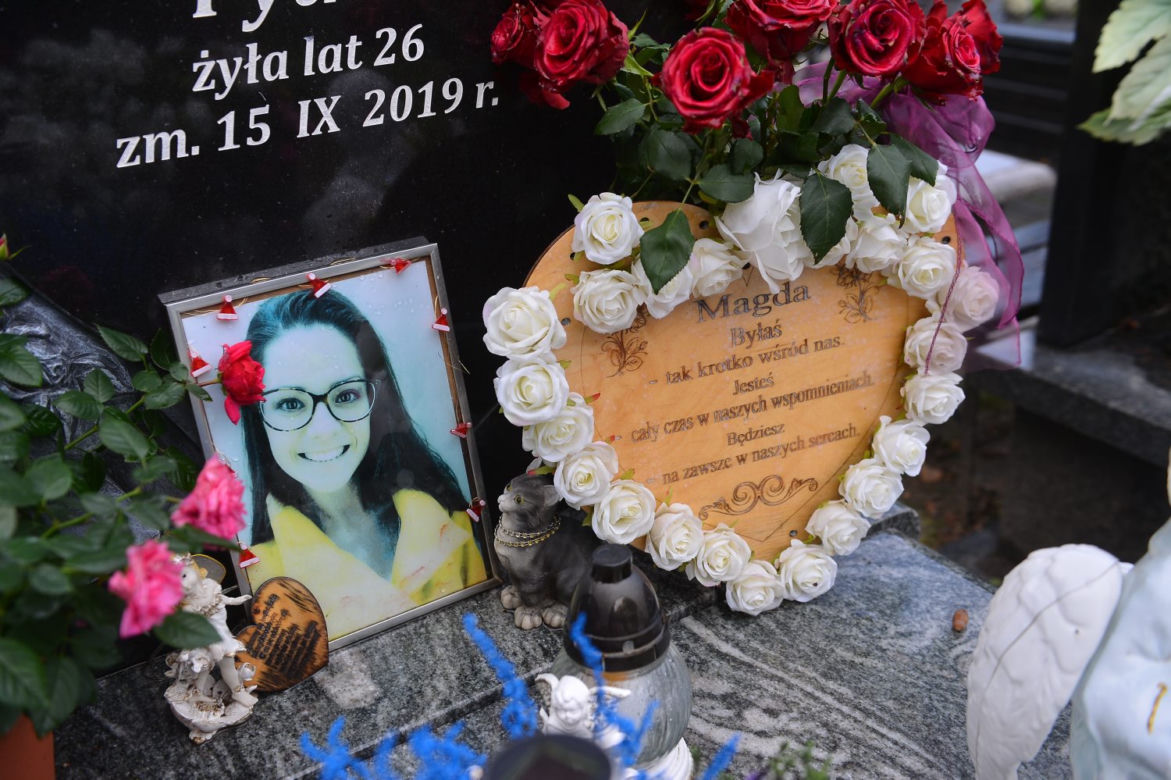 Tak wygląda grób Magdaleny Pytki w rok po jej śmierci