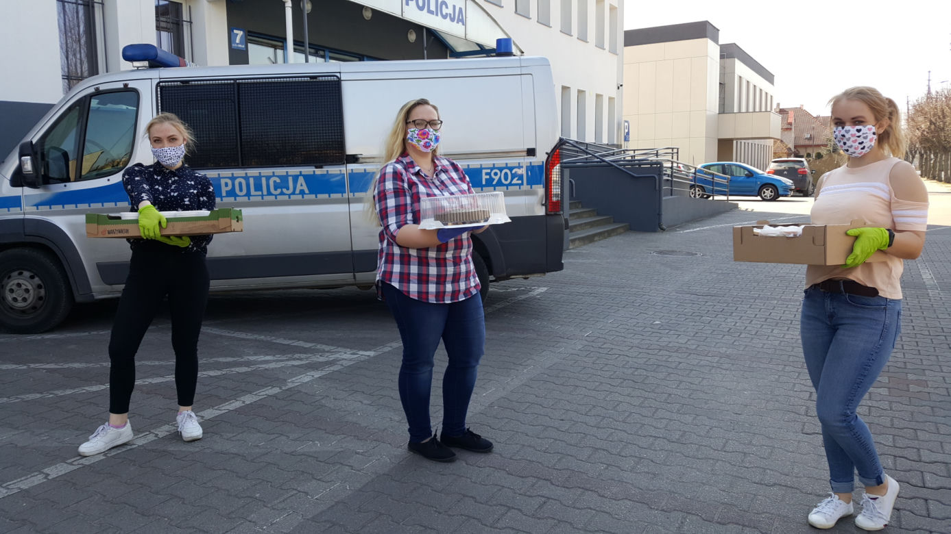 Bełchatowianka przygotowuje posiłki dla policjantów i medyków! 
