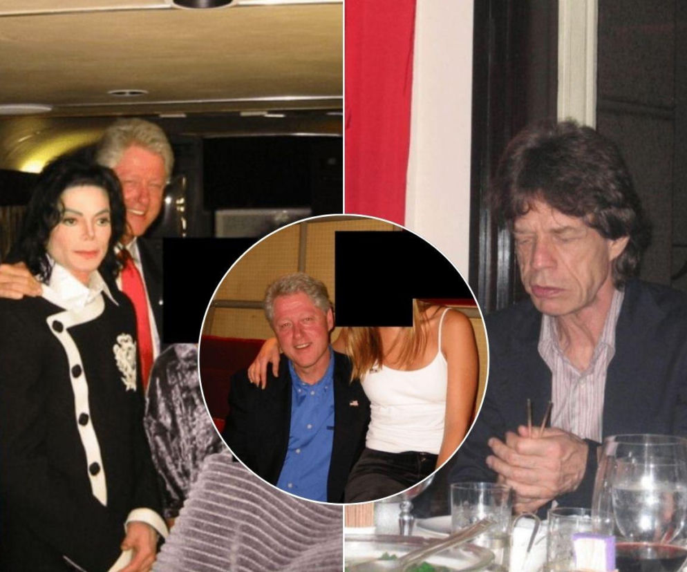 Bill Clinton, Michael Jackson, Mick Jagger